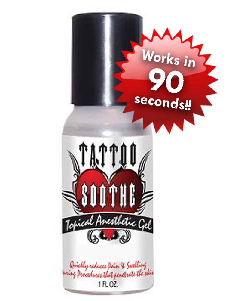 Tattoo Soothe Gel Topical Anesthetic — 1oz Bottle - Perma BlendTattoo Soothe Gel Topical Anesthetic — 1oz Bottle