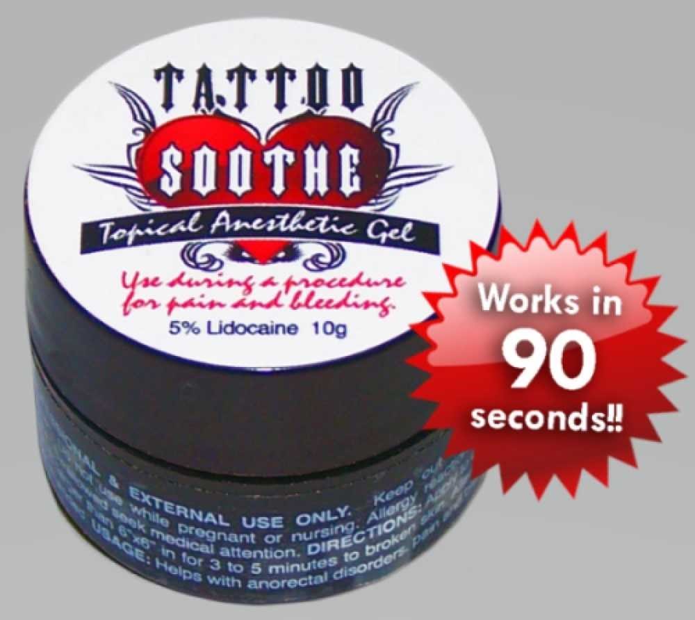 Tattoo Soothe Topical Anesthetic Gel — 10g Jar - Perma BlendTattoo Soothe Topical Anesthetic Gel — 10g Jar
