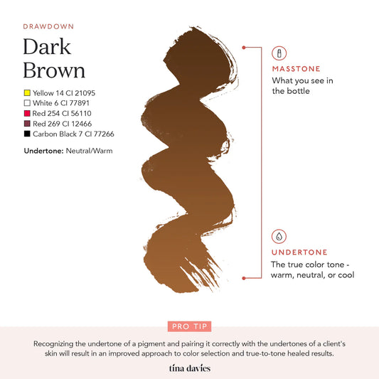 Dark Brown - Tina Davies I Love Ink Perma Blend