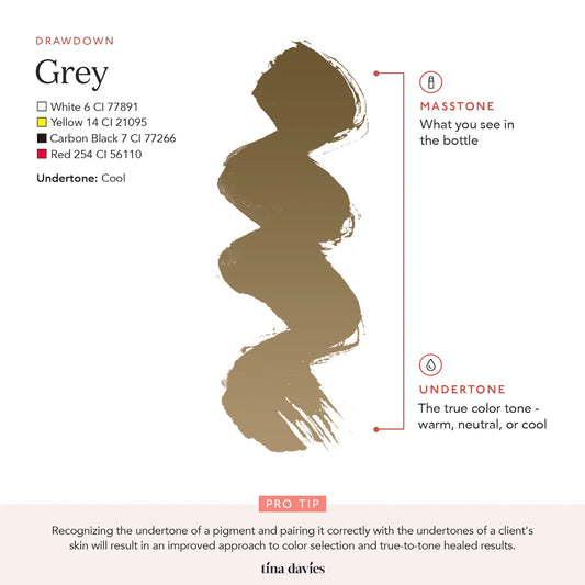 Grey - Tina Davies I Love Ink Perma Blend