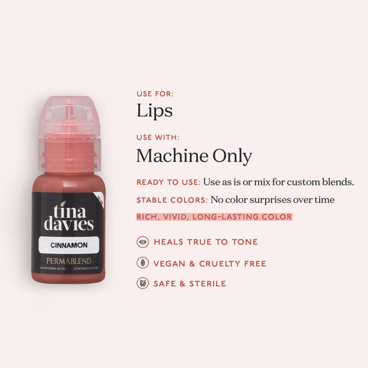 Cinnamon - Tina Davies Envy Lip Perma Blend