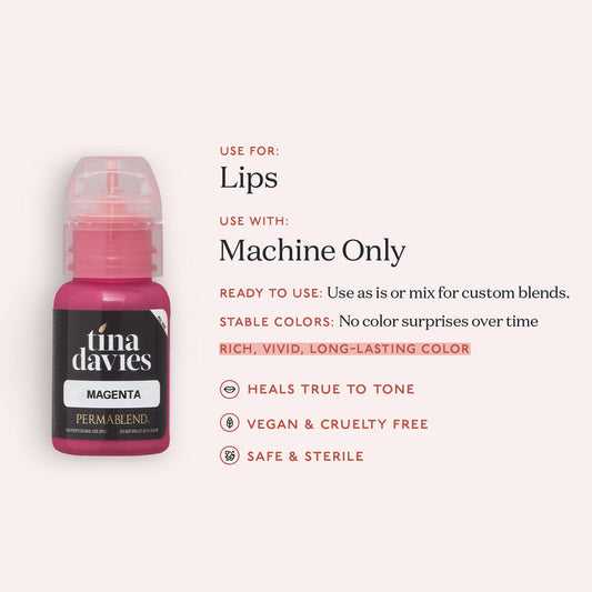 Magenta - Tina Davies Envy Lip Perma Blend