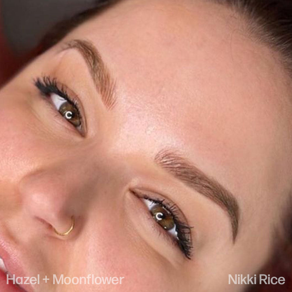 Hazel, Moonflower Perma Blend Heritage Collection with Red 210