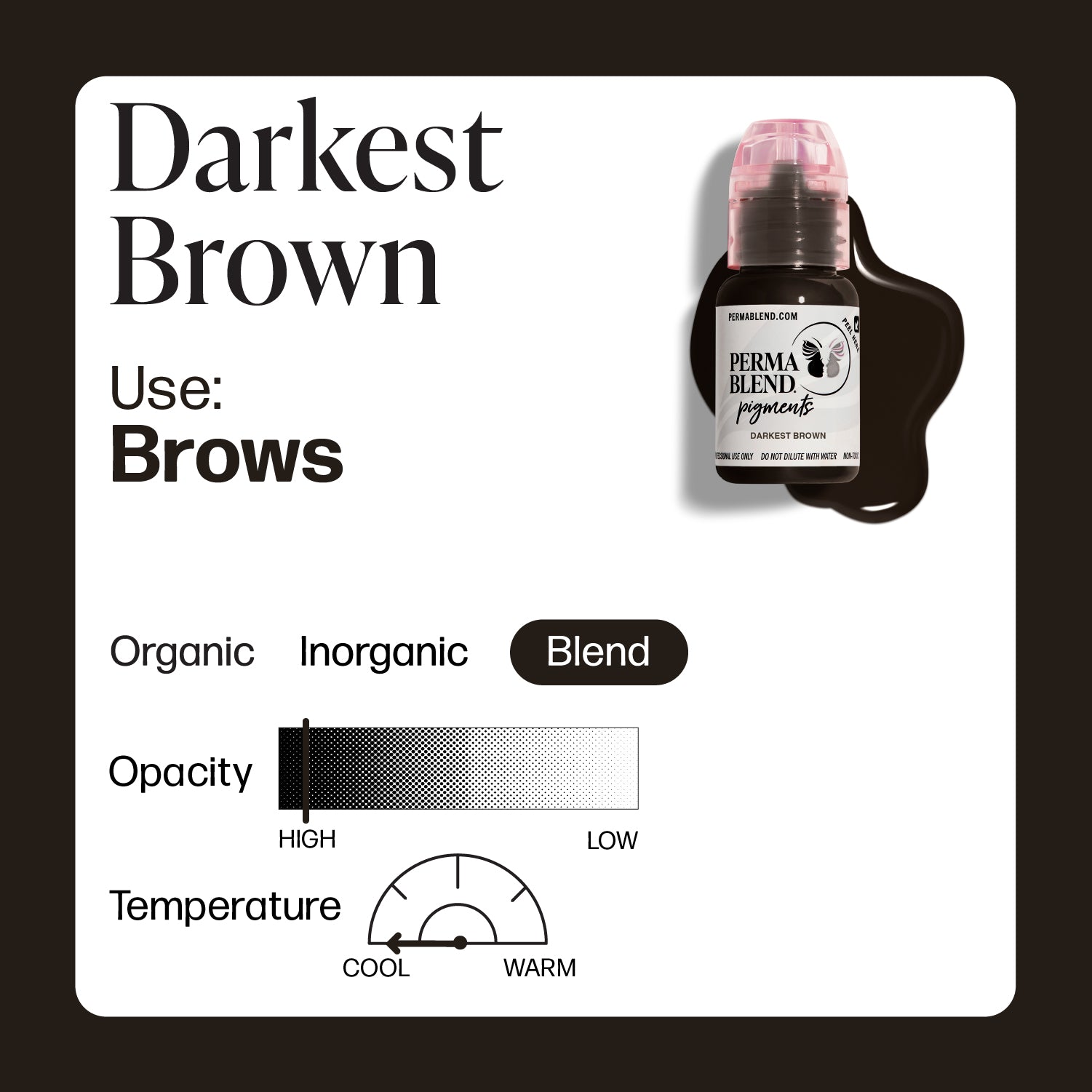 Darkest Brown - Perma Blend