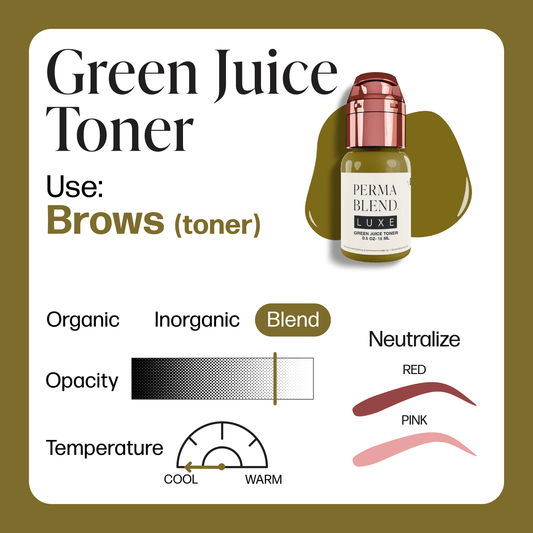 LUXE Green Juice Toner Perma Blend