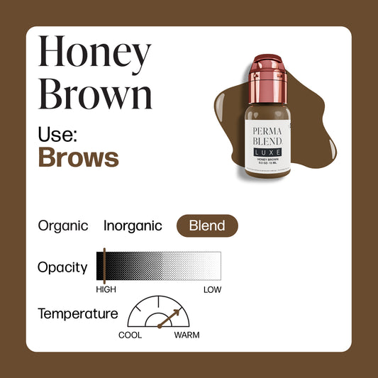 Perma Blend LUXE Honey Brown — 1/2 oz Bottle Perma Blend