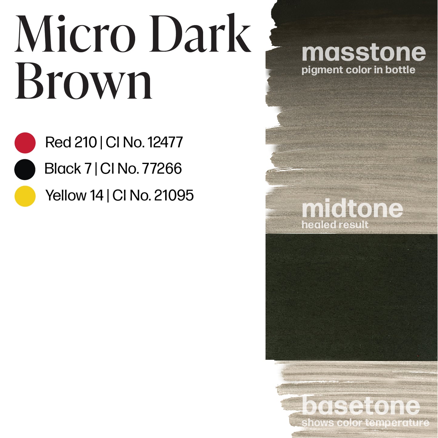 Micro Dark Brown - Perma BlendMicro Dark Brown