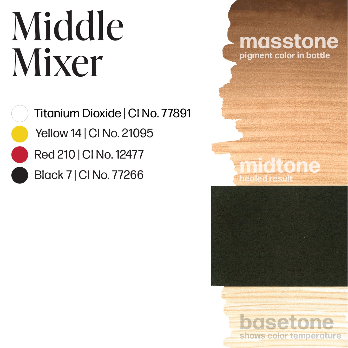 Middle Mixer - Mandy Sauler Areola - Perma BlendMiddle Mixer - Mandy Sauler Areola