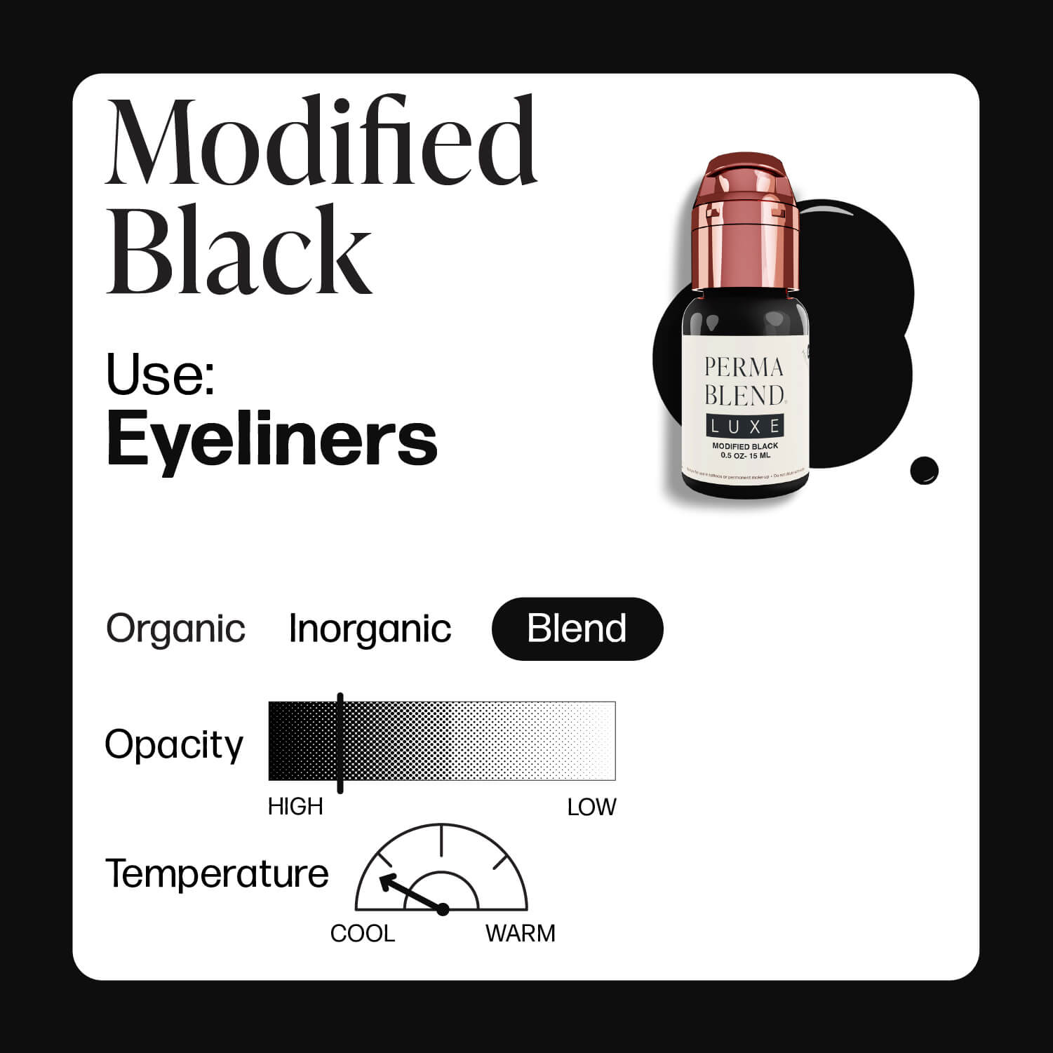 LUXE - Modified Black - Perma Blend
