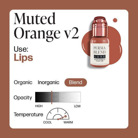 LUXE - Muted Orange Perma Blend