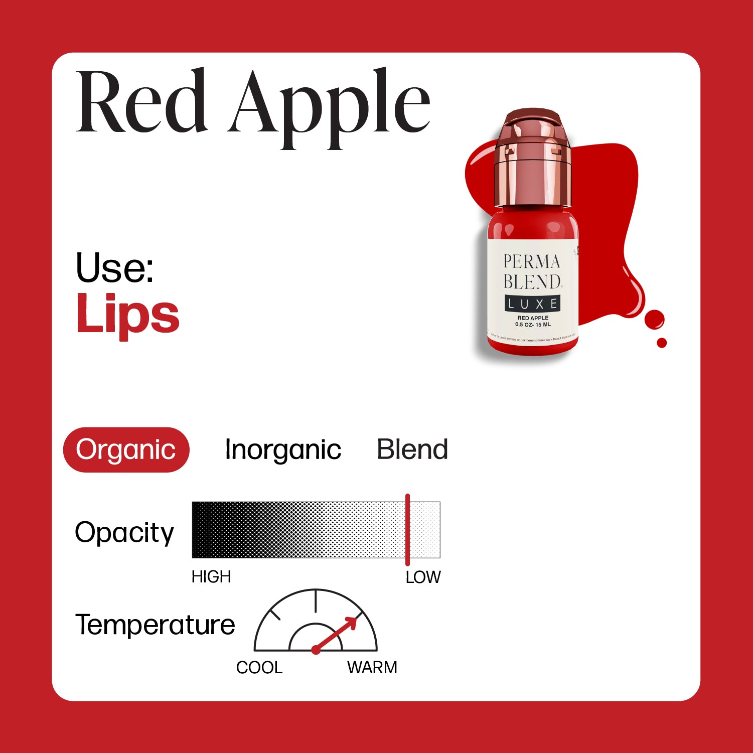 LUXE - Red Apple - Perma Blend