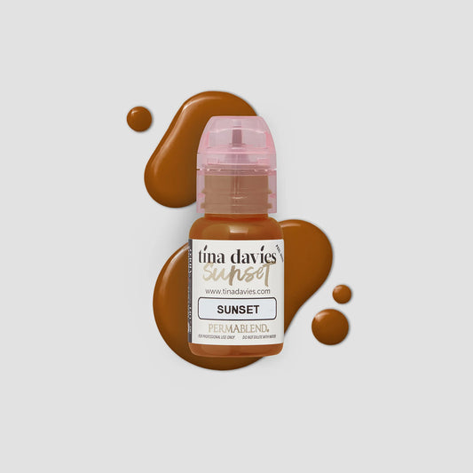 Tina Davies Sunset Brow Collection Perma Blend