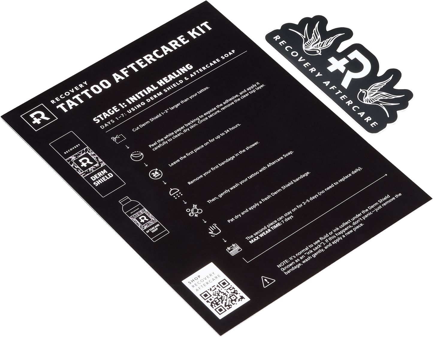 Recovery Professional Tattoo Care Kit - Ultimate Tattoo SupplyRecovery Professional Tattoo Care Kit