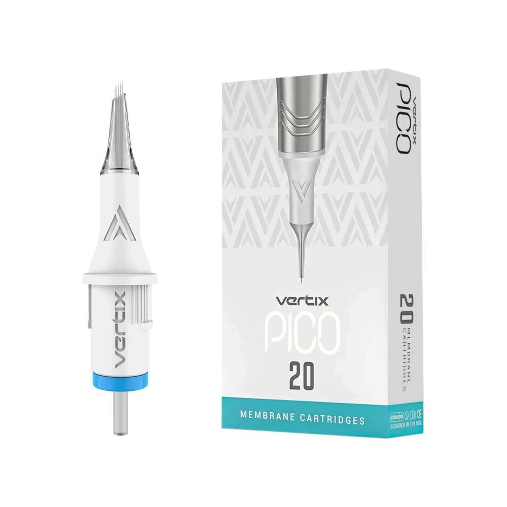 Vertix Pico PMU Membrane Cartridge Needles — Box of 20 - Perma BlendVertix Pico PMU Membrane Cartridge Needles — Box of 20
