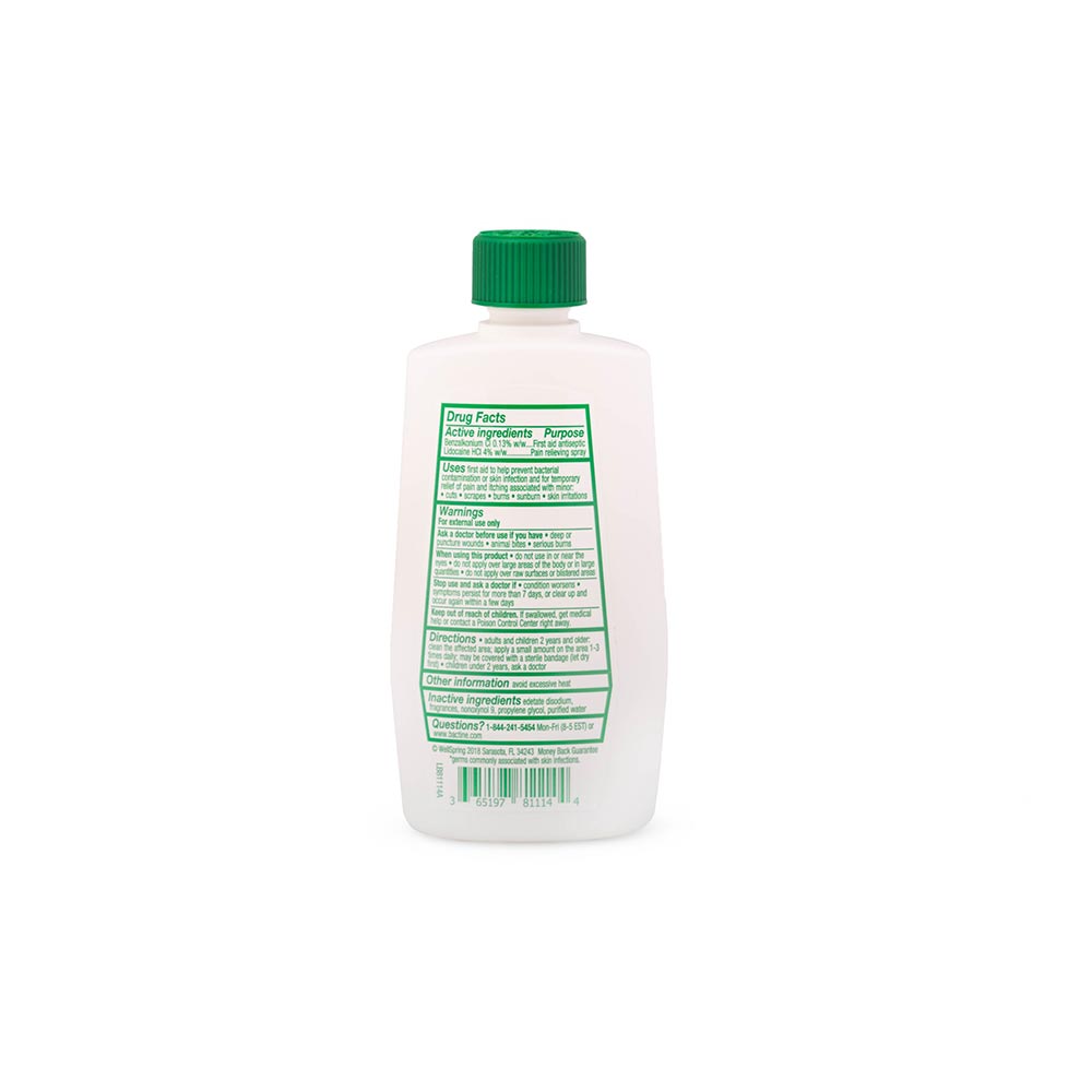 Bactine Max — First Aid Anesthetic & Antiseptic — 4oz Squeeze Bottle - Perma BlendBactine Max — First Aid Anesthetic & Antiseptic — 4oz Squeeze Bottle