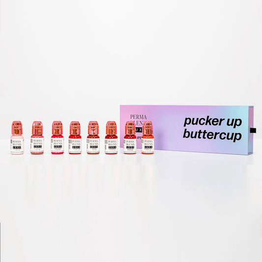 Pucker Up Buttercup Lip Set Perma Blend