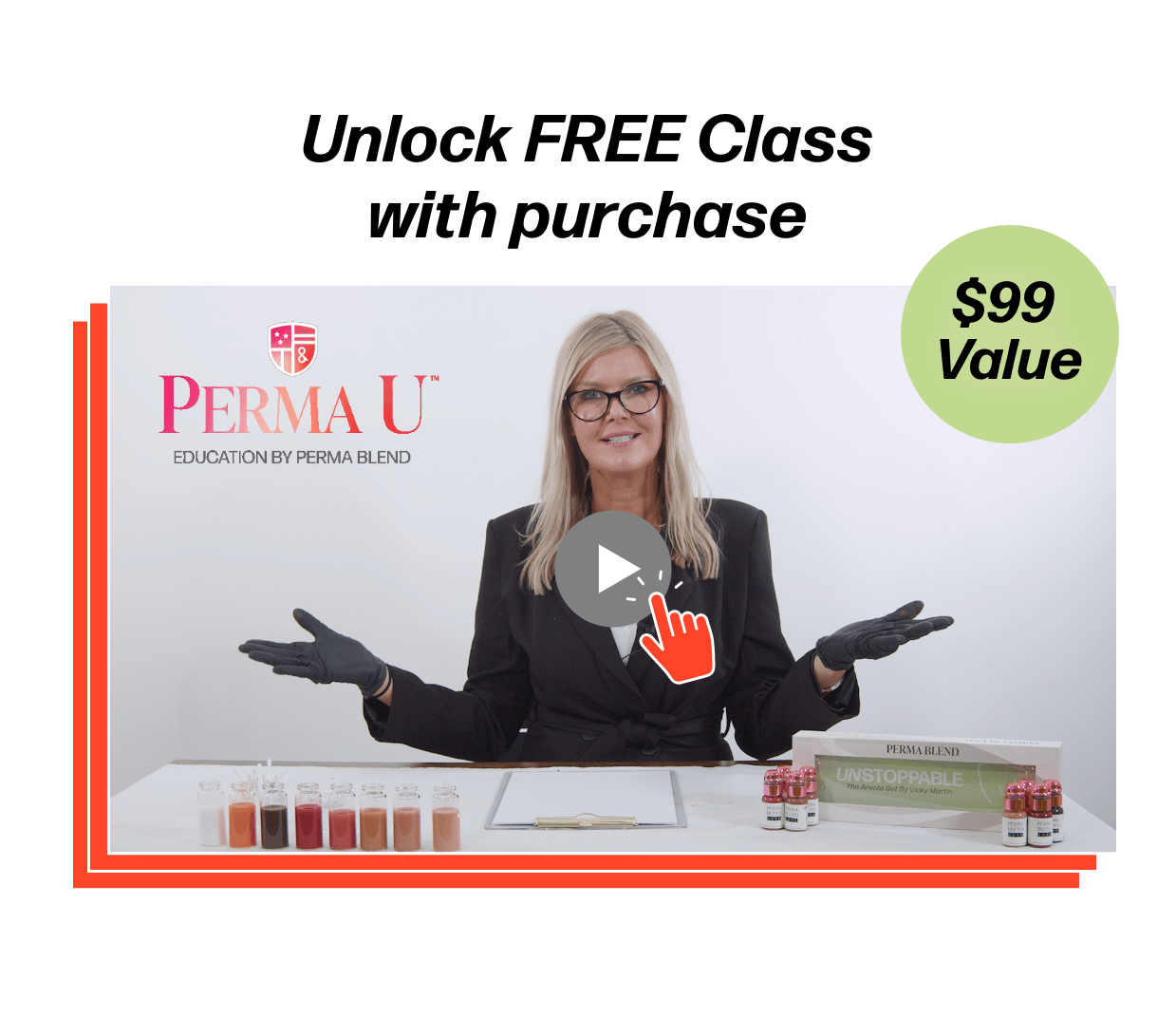 LUXE Unstoppable Areola Set by Vicky Martin Areola - Perma Blend