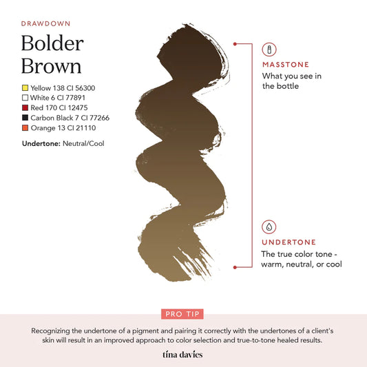 Bolder Brown - Tina Davies I Love Ink Perma Blend