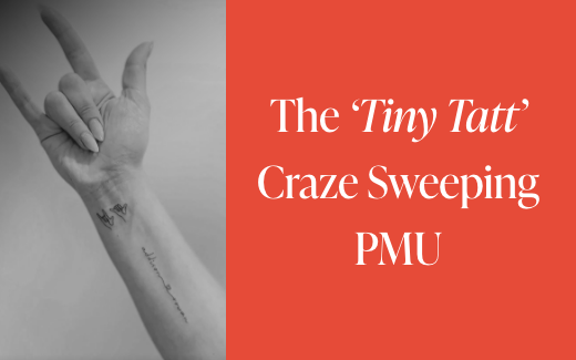 The Tiny Tatt Craze Sweeping PMU
