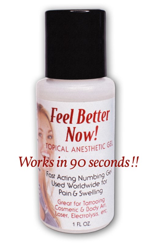 Feel Better Now Topical Anesthetic Gel - 1oz Bottle - Feel Better Now Topical Anesthetic Gel - 1oz Bottle Feel Better Now