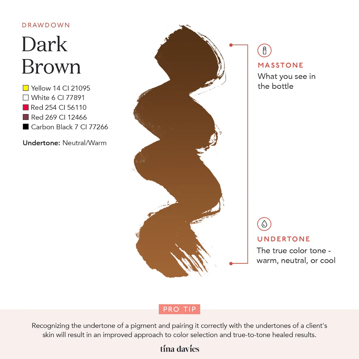 Dark Brown - Tina Davies I Love Ink - Perma BlendDark Brown - Tina Davies I Love Ink