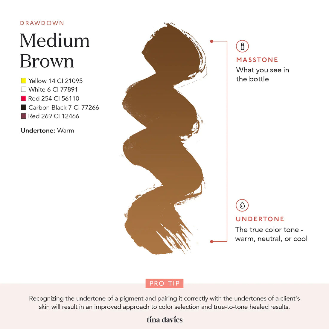 Medium Brown - Tina Davies I Love Ink