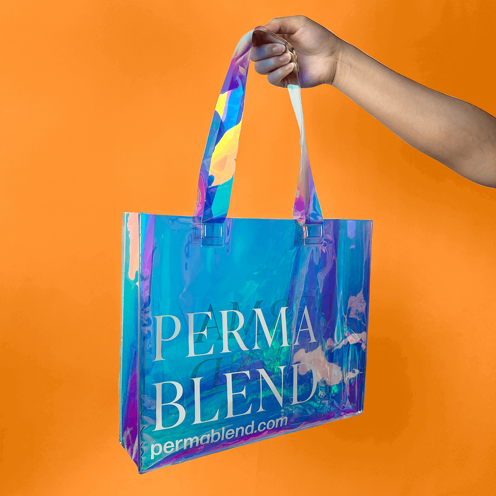 Holographic 2025 tote bag