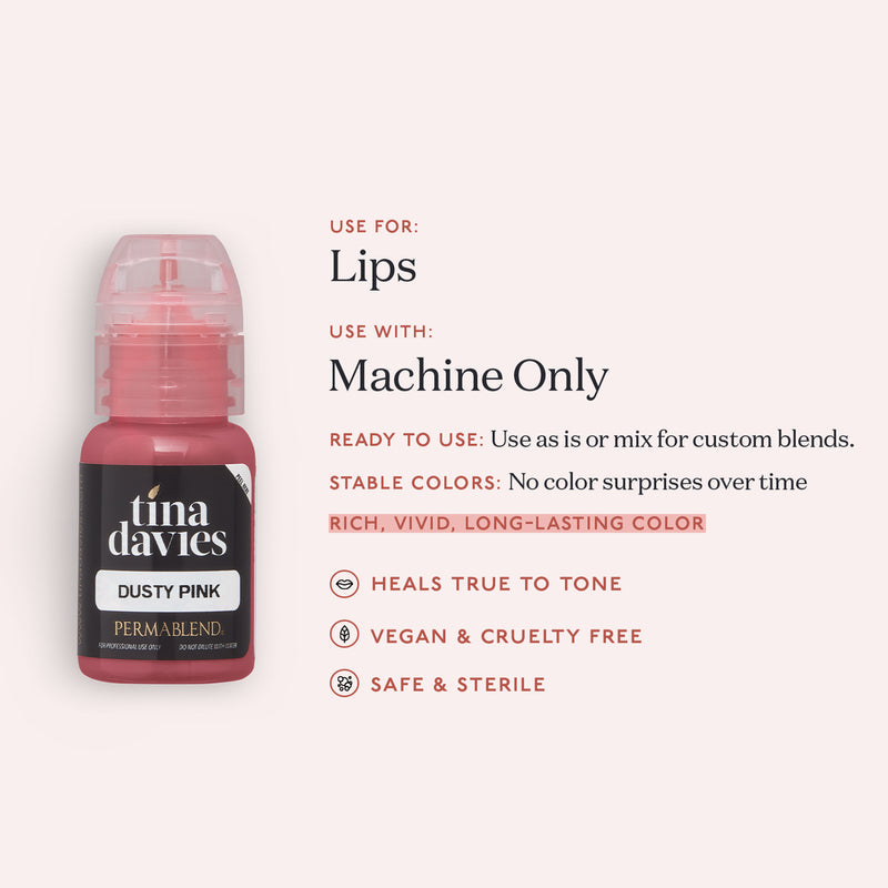 Dusty Pink - Tina Davies Envy Lip