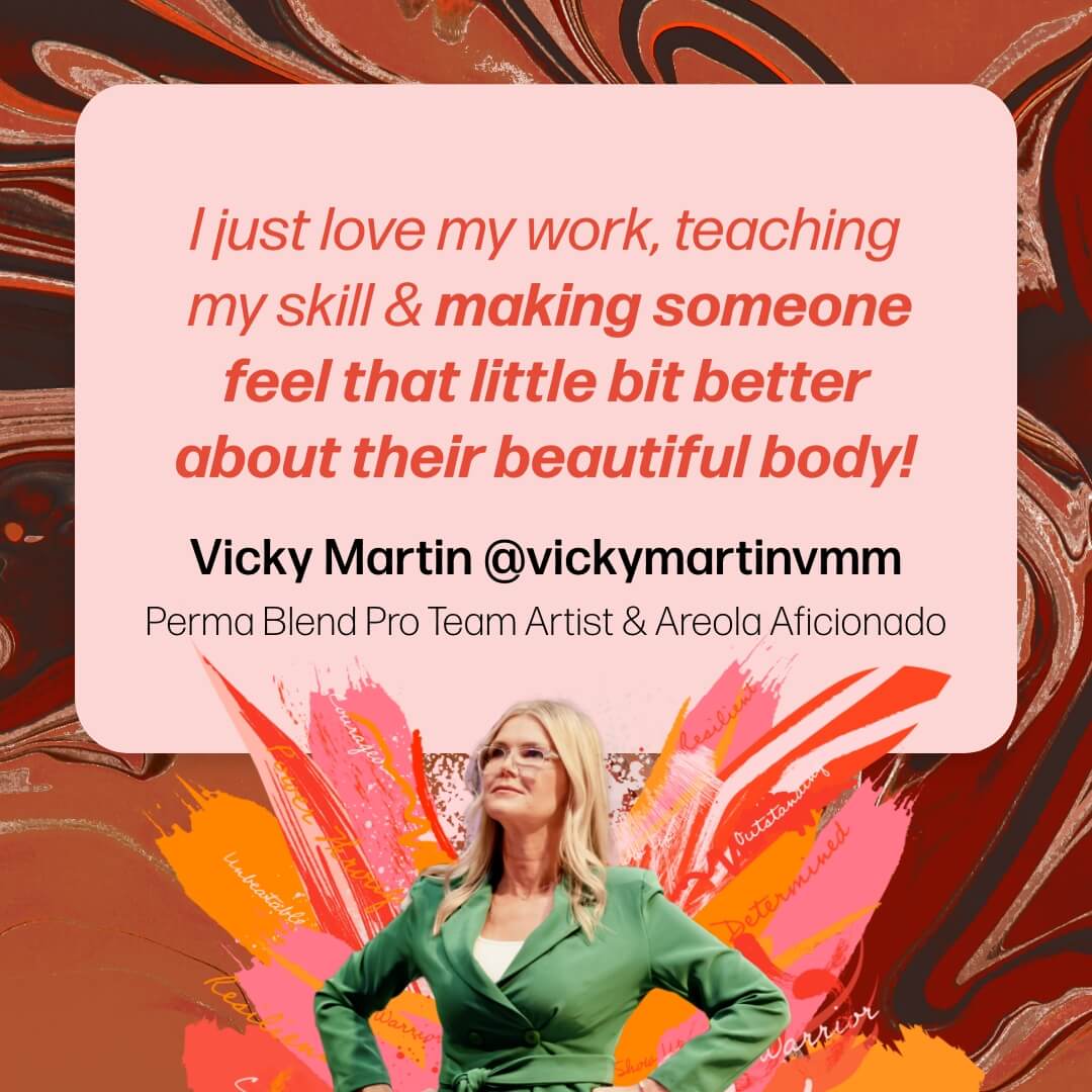 LUXE Power Through Peach - Vicky Martin Unstoppable Areola