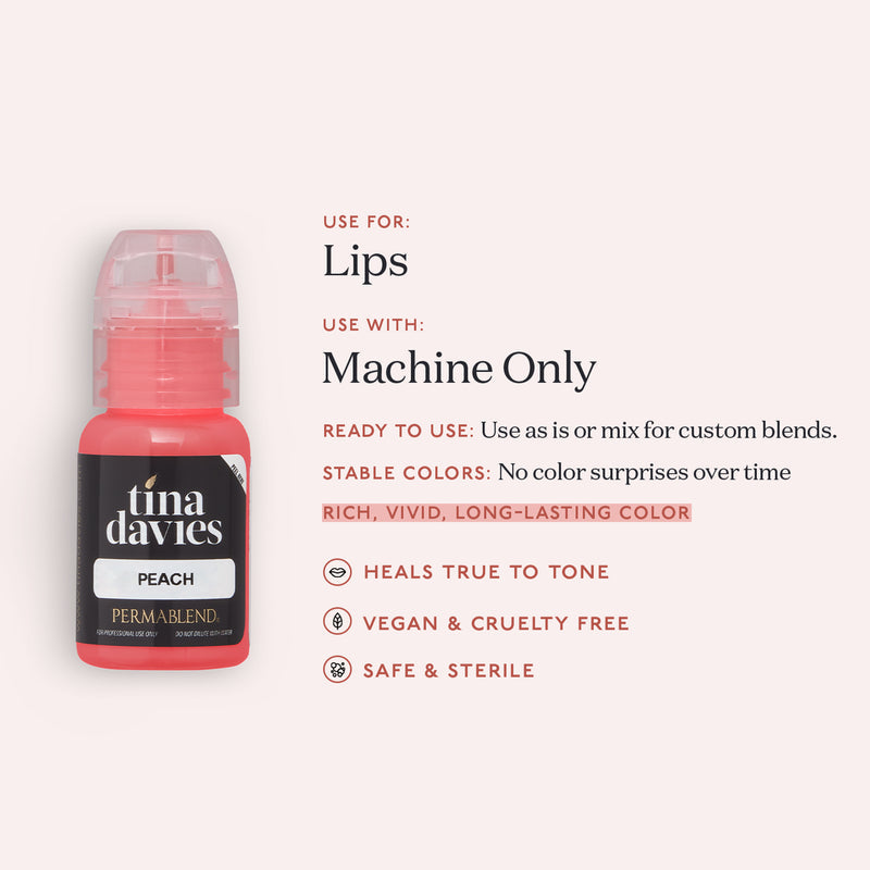 Peach - Tina Davies Lust Lip