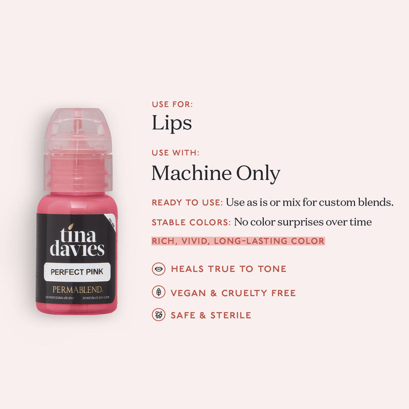 Perfect Pink - Tina Davies Lust Lip