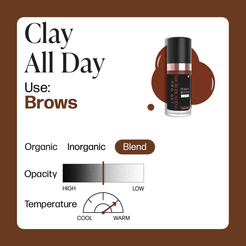 LUXE Clay All Day (Modifier) - Microblading Pro Set