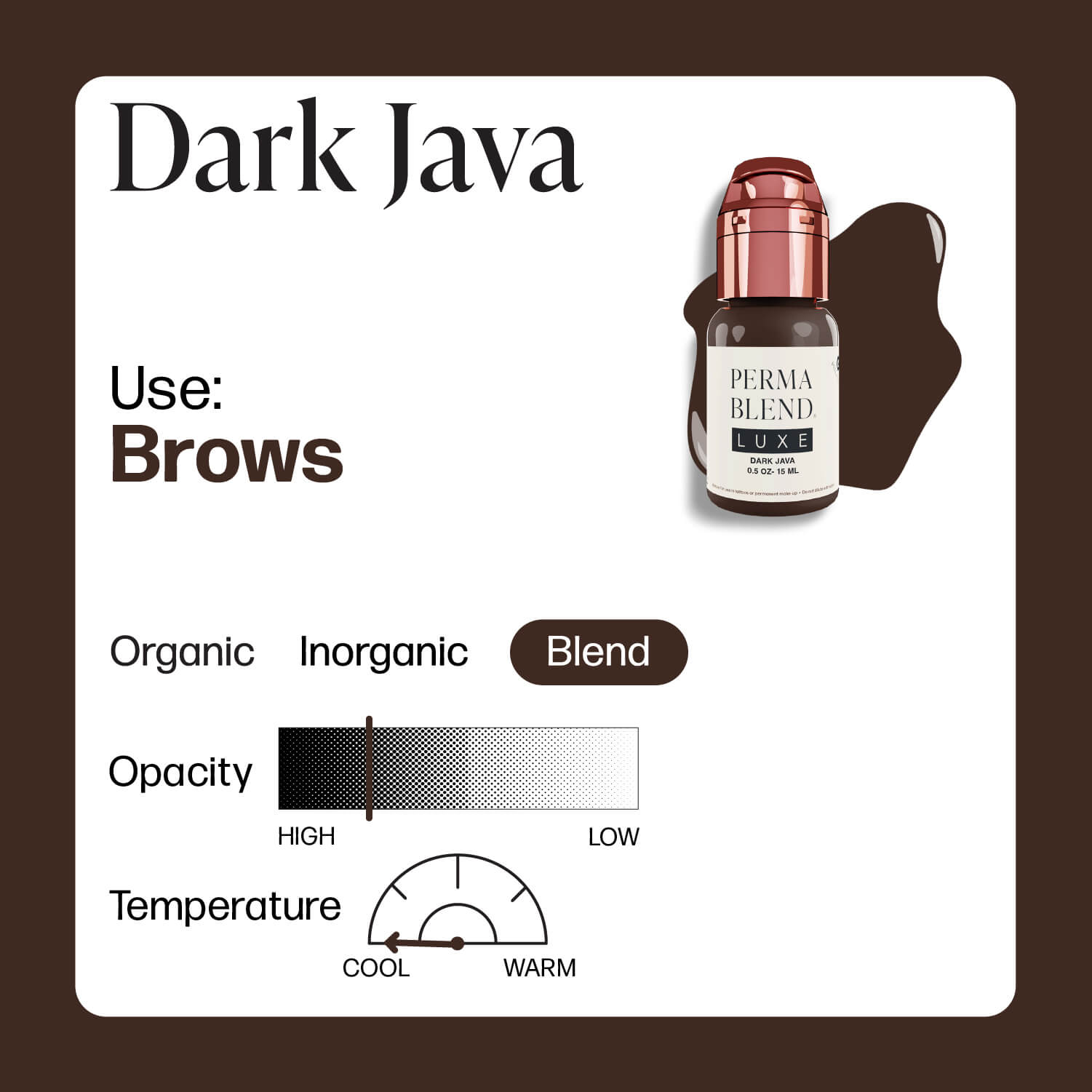 LUXE - Dark Java | Perma Blend Pigments