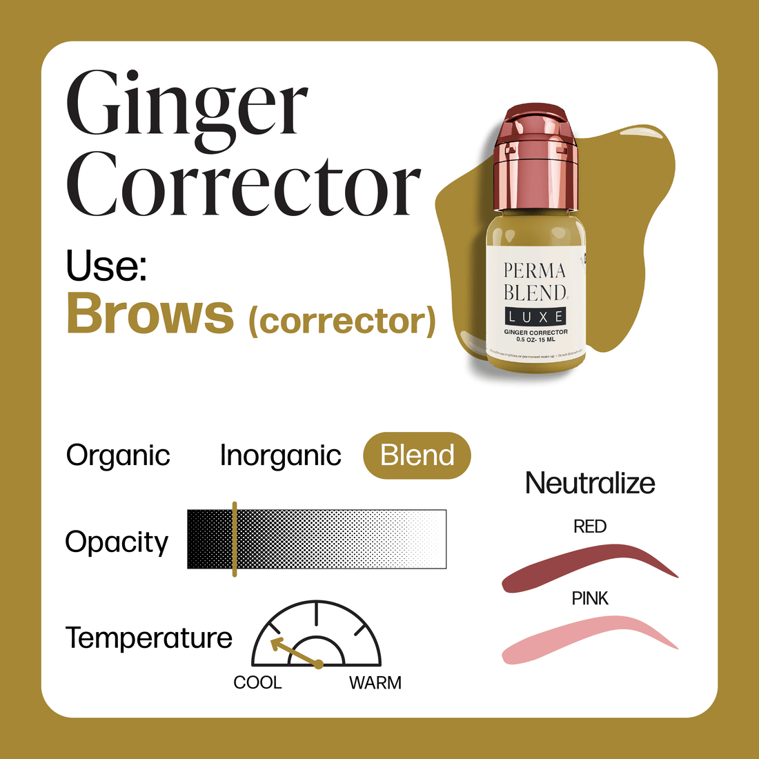LUXE Ginger Corrector