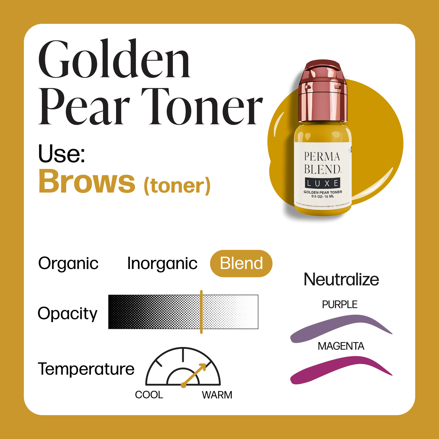 LUXE Golden Pear Toner