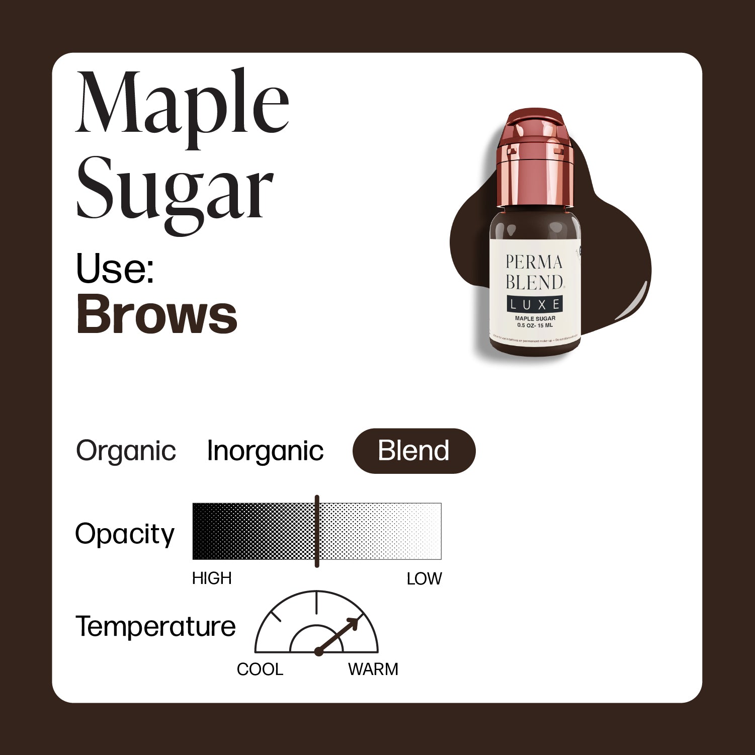 Perma Blend LUXE Maple Sugar — 1/2 oz Bottle - Perma Blend