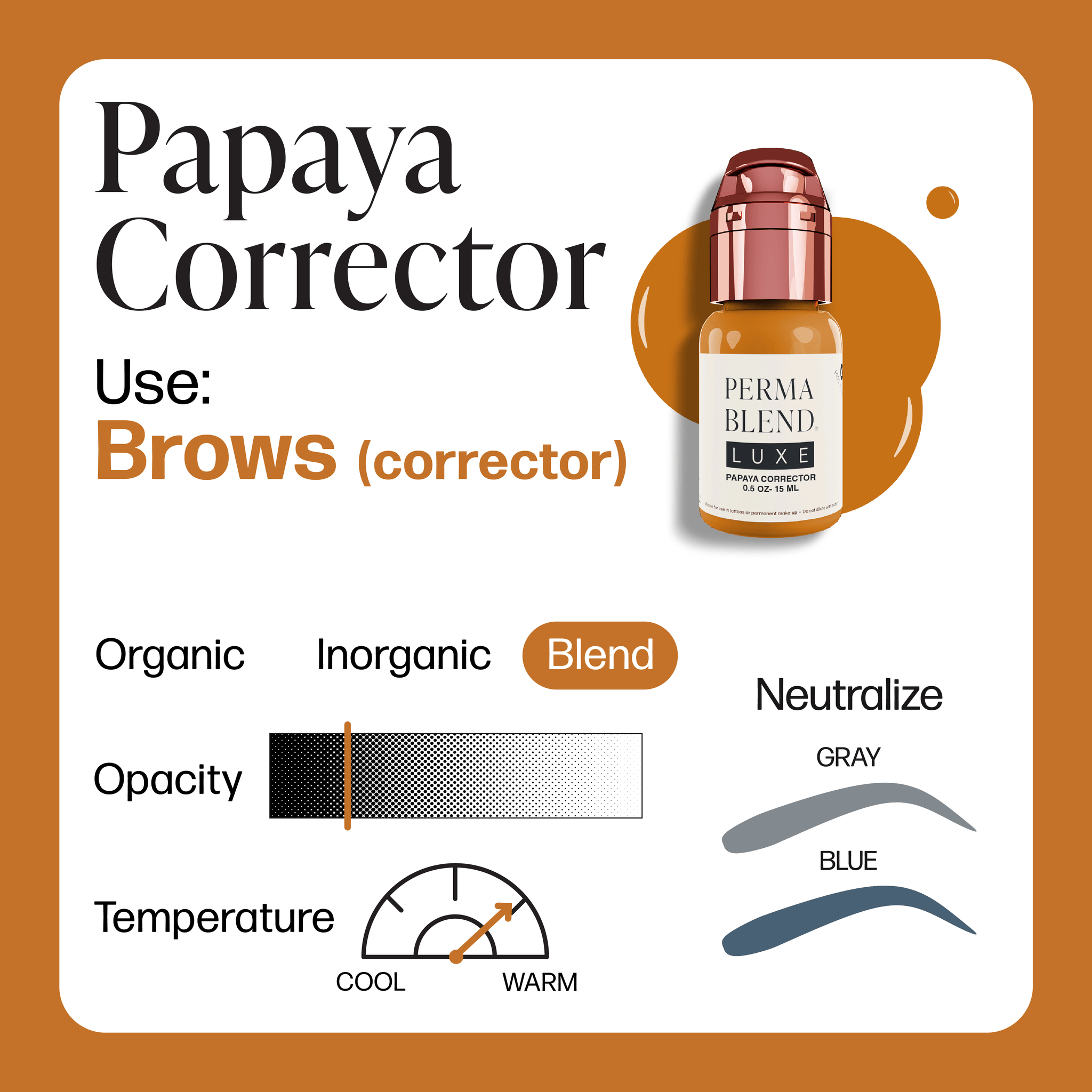LUXE Papaya Corrector - Perma Blend