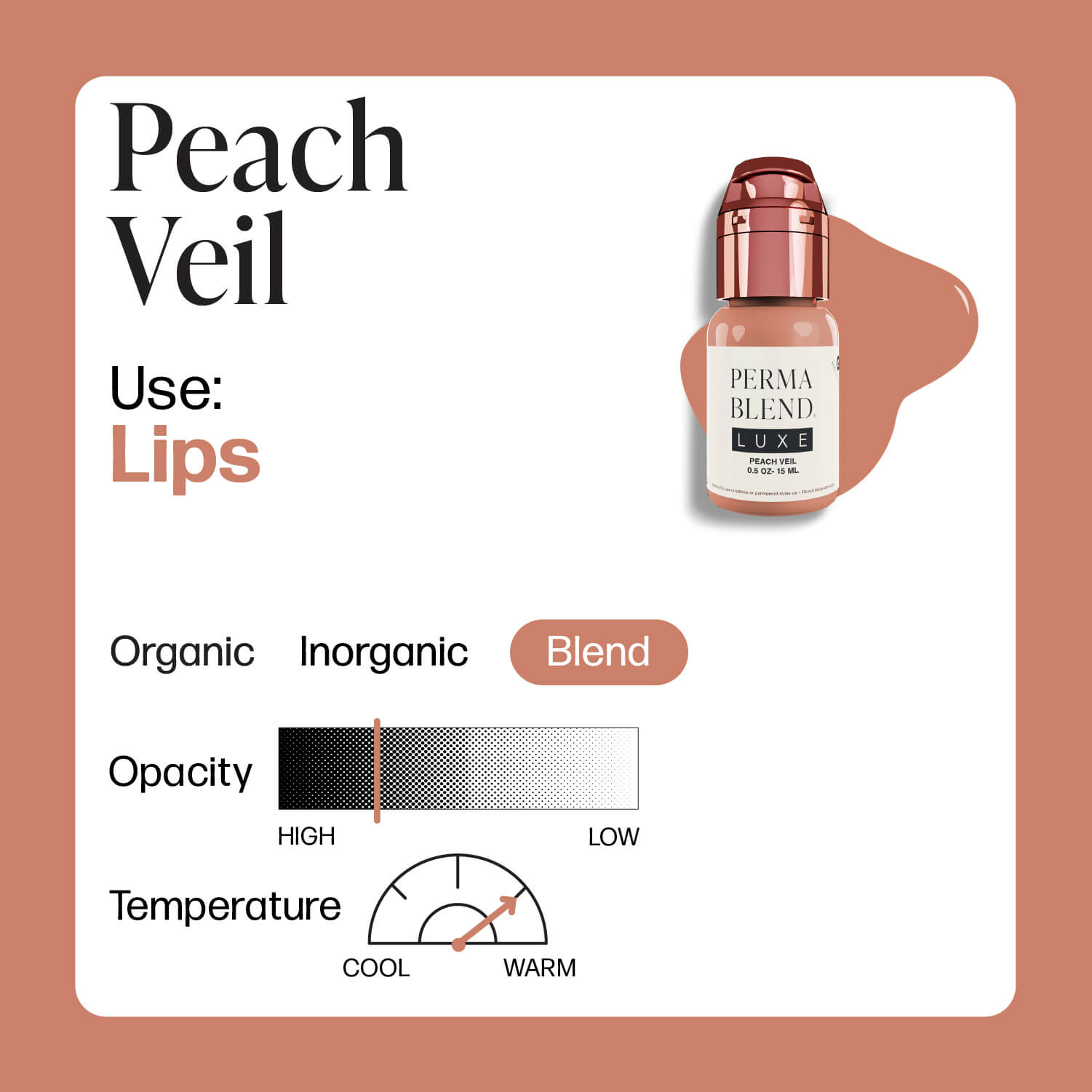 LUXE - Peach Veil