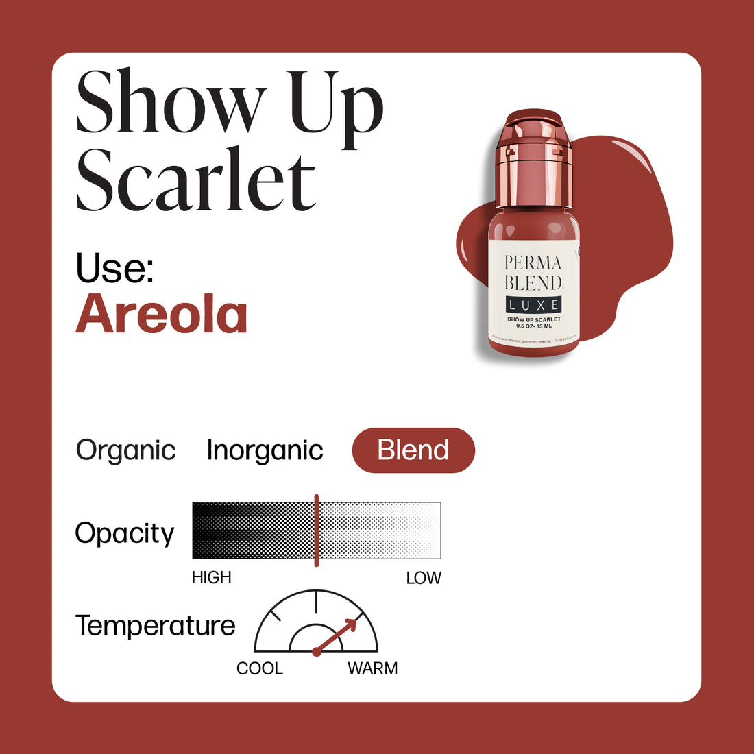 LUXE Show Up Scarlet - Vicky Martin Unstoppable Areola