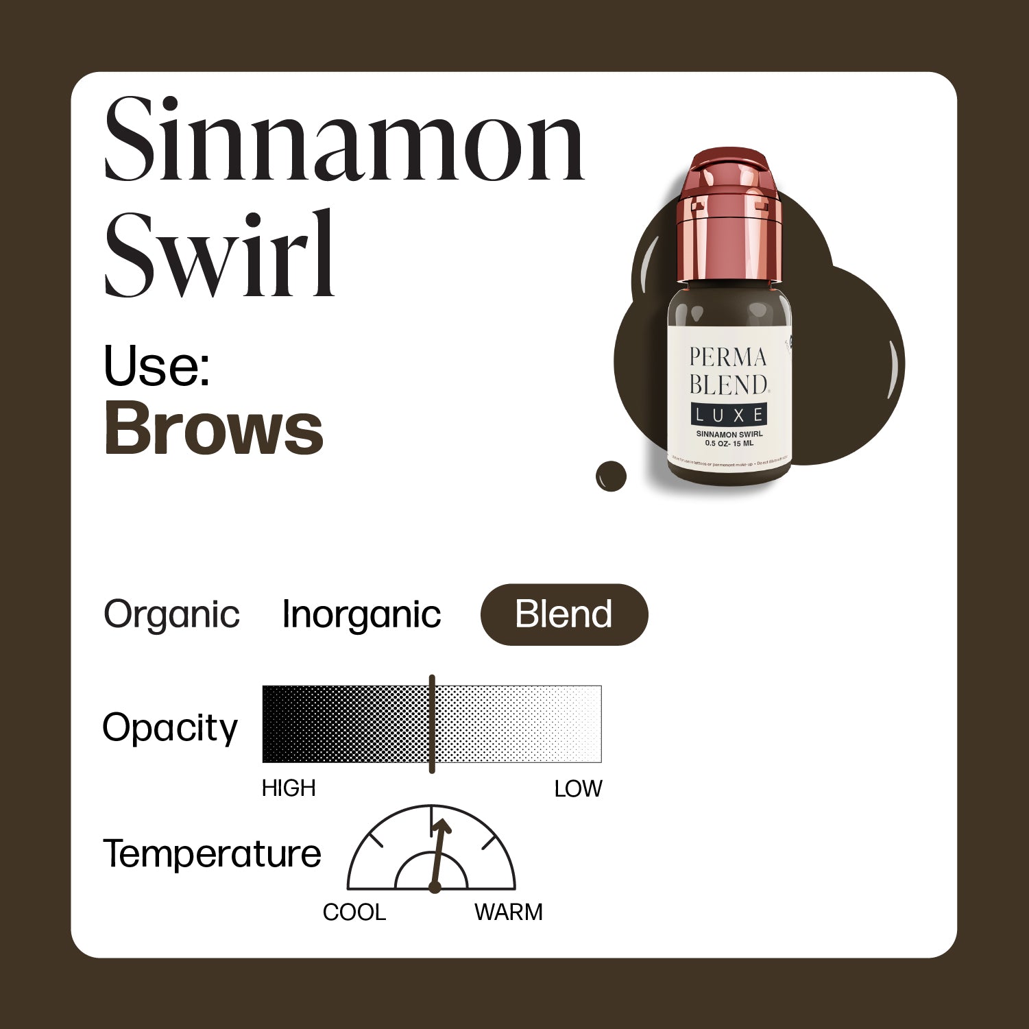 Perma Blend LUXE Sinnamon Swirl — 1/2 oz Bottle - Perma Blend