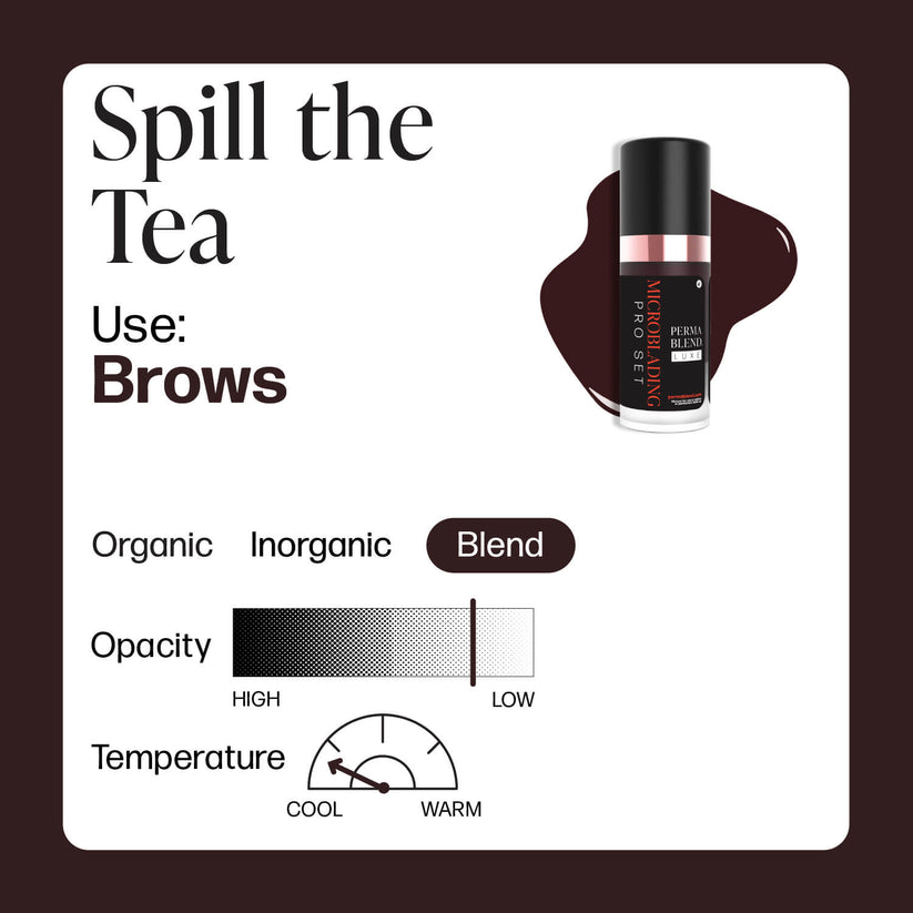 LUXE Spill The Tea - Microblading Pro Set