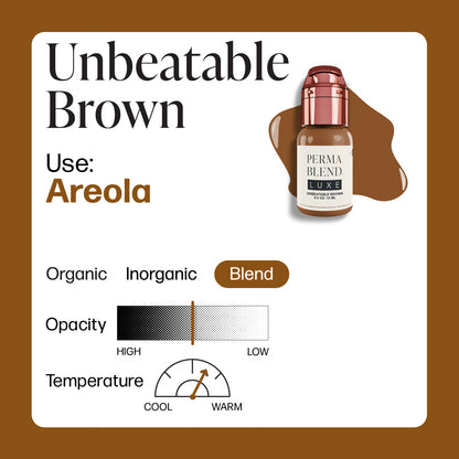 LUXE Unbeatable Brown - Vicky Martin Unstoppable Areola