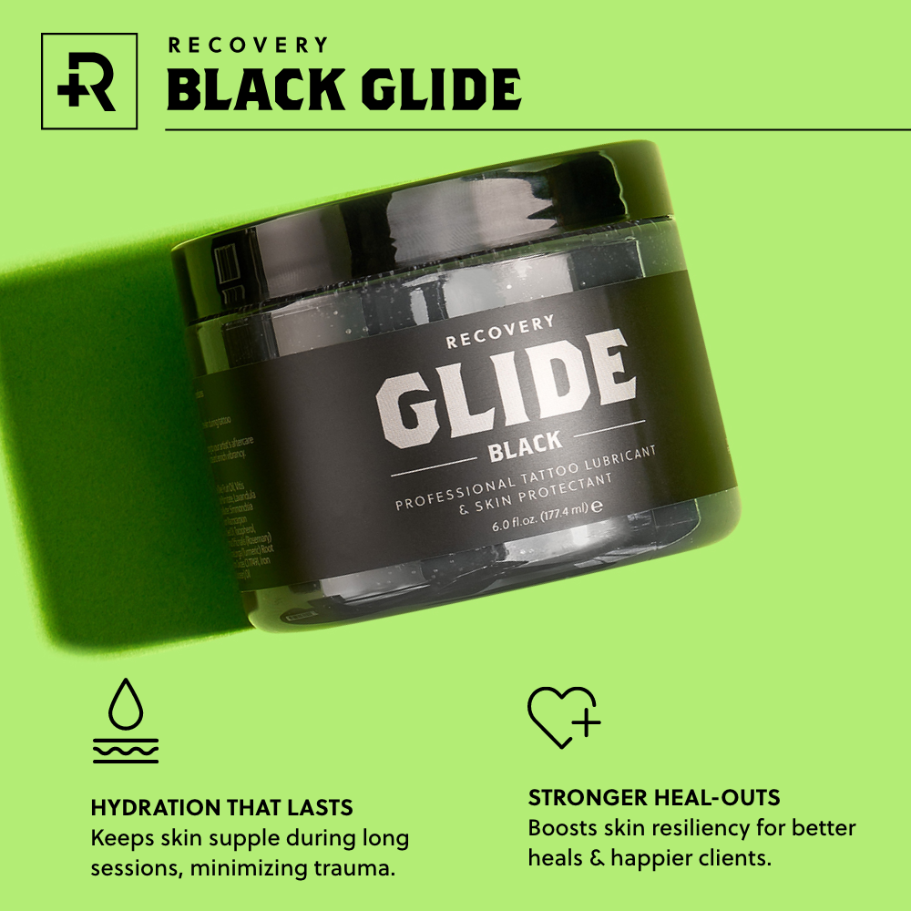 Recovery Black Tattoo Glide