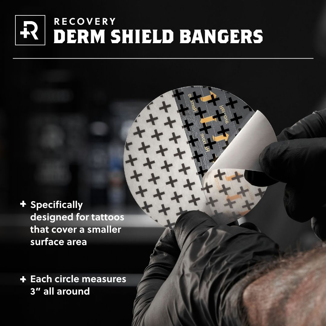 Recovery Derm Shield Bangers - Ultimate Tattoo SupplyRecovery Derm Shield Bangers