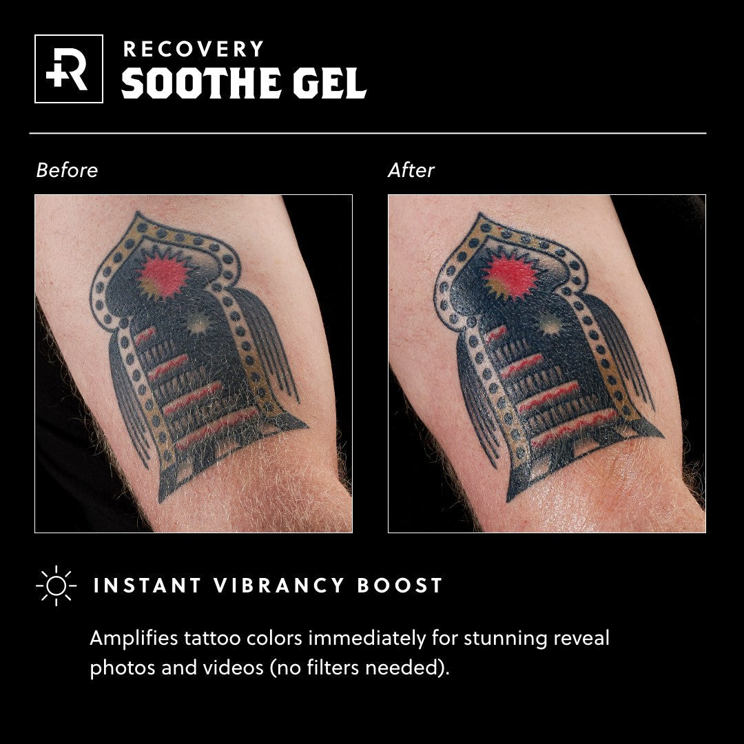 Recovery Soothe Gel — 100ml Bottle Or Case of 20 - Ultimate Tattoo SupplyRecovery Soothe Gel