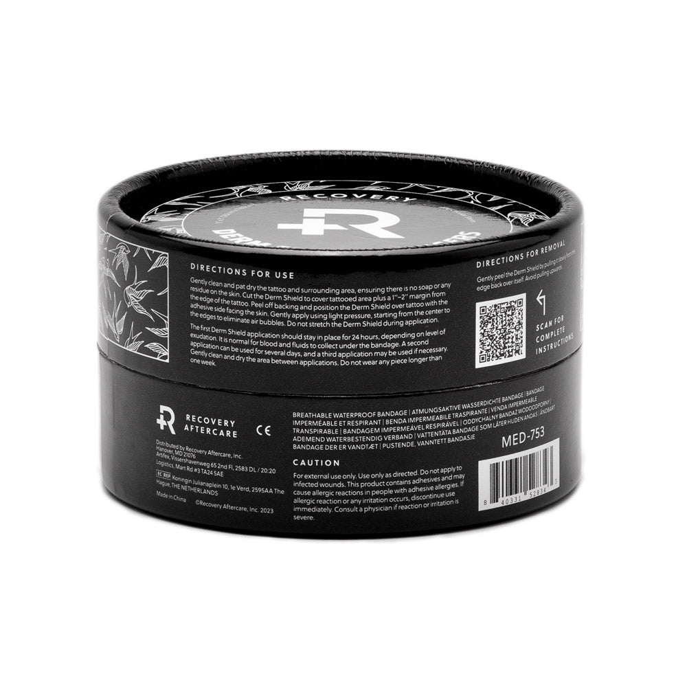 Recovery Derm Shield Bangers - Ultimate Tattoo SupplyRecovery Derm Shield Bangers