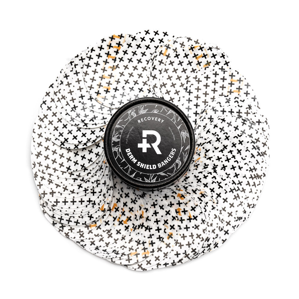 Recovery Derm Shield Bangers - Ultimate Tattoo SupplyRecovery Derm Shield Bangers