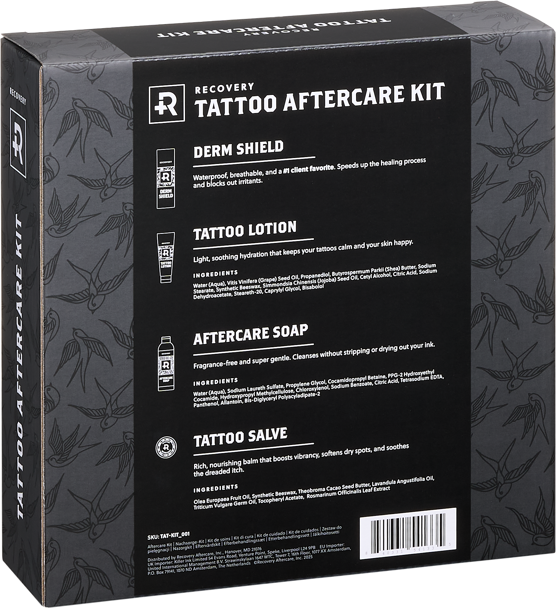Recovery Professional Tattoo Care Kit
