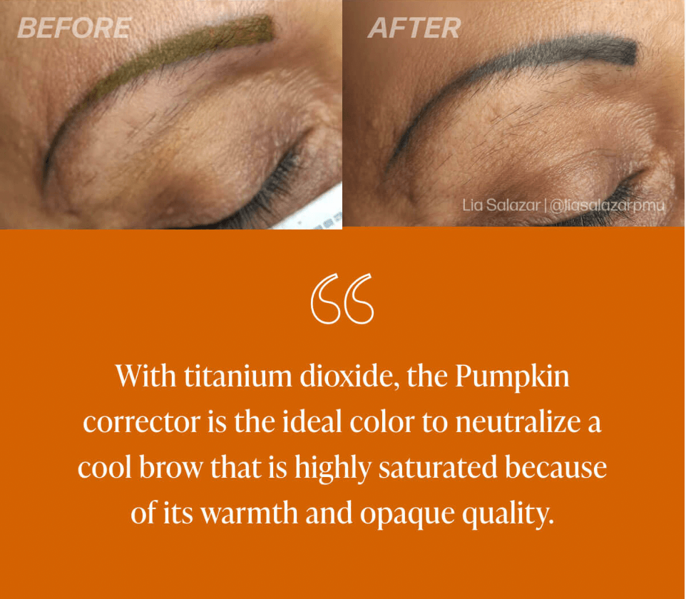 Pumpkin Corrector Perma Blend Pigments Perma Blend