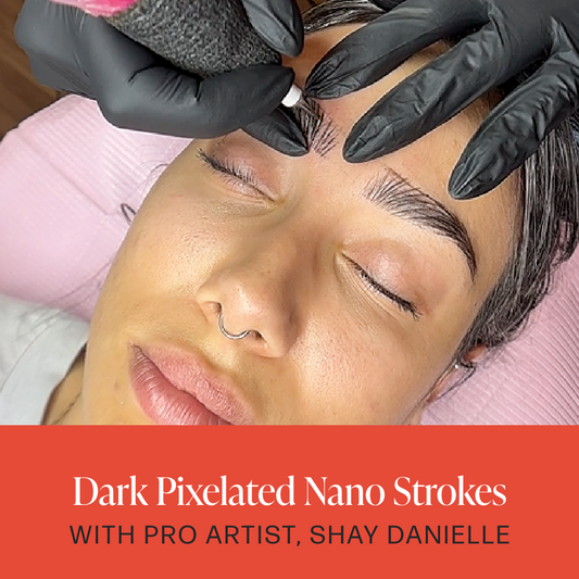 Dark Pixelated Nano Strokes with Shay Danielle